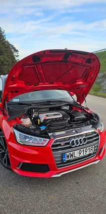 Audi S1 cena 98900 przebieg: 60000, rok produkcji 2015 z Ząbki małe 191